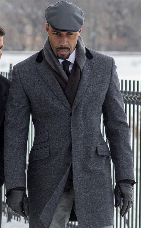 Power Grey Coat Worn By Omari Hardwick Men In Black Gentleman Mode