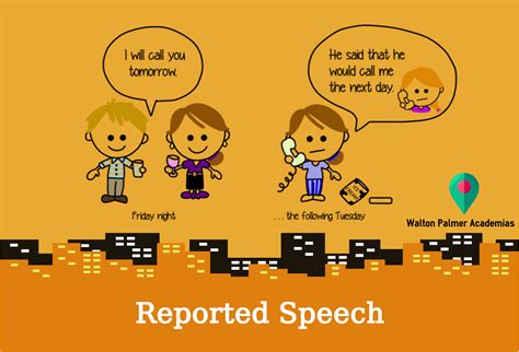 On the other hand, indirect speech is one that the basic tip to recognize the difference between direct and indirect speech is that in case of direct speech we use inverted commas which are not. Reported Speech - Walton Palmer