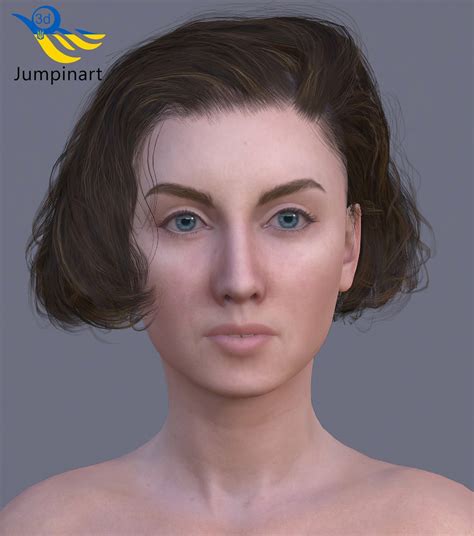 Female Character Maria Ukraine 3d Model Turbosquid 1873533