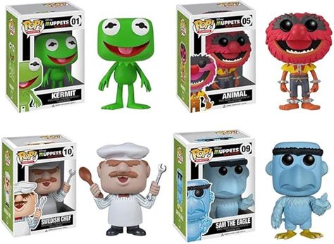 Funko Set Of 4 Muppets Most Wanted Funko Pop Figures Uk