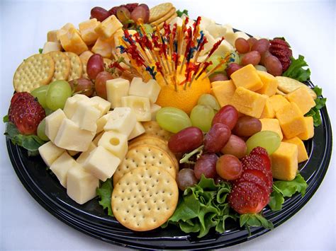 Swanton Health Care Retirement Center Party Cheese Platter Meat And