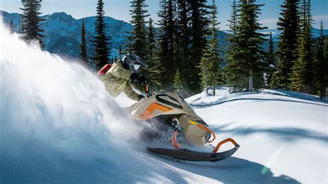 2022 Ski Doo Freeride For Sale Deep Snow Snowmobile Brp World