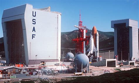 The Space Shuttles Military Launch Complex In California