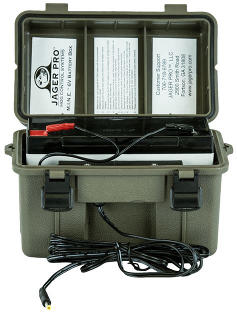 6 Volt Battery Box East Texas Hog Control Systems Llc