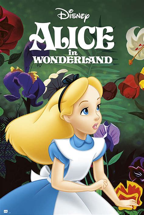 Poster Studio B 24x36 Alice In Wonderland Classic One Sheet Wall