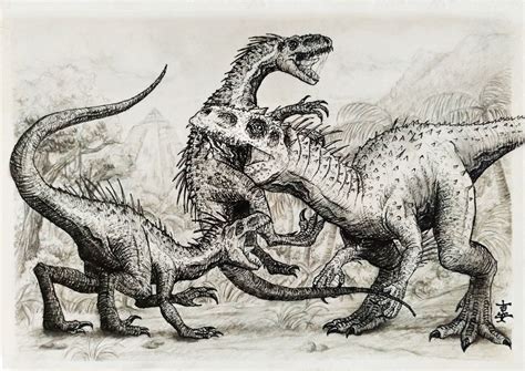 Jurassic World Indominus Rex Vs Tyrannosaurus Rex Drawing My XXX Hot Girl