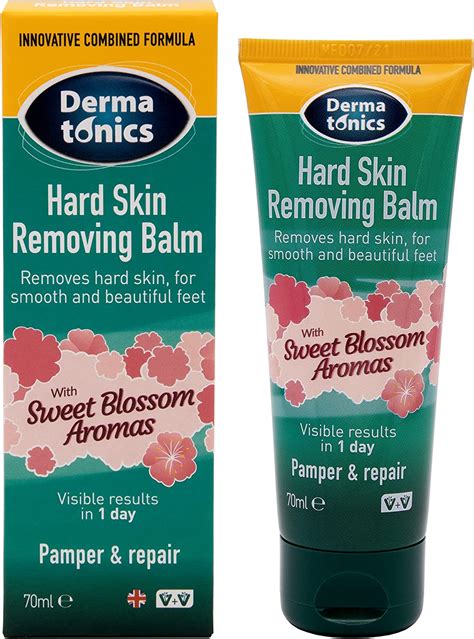 Dermatonics Natural Care Hard Skin Removing Balm For Feet Scented
