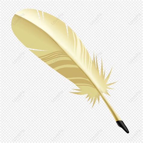 White Feather Pen Quill Pen Pen Feather Pen PNG Hd Transparent Image