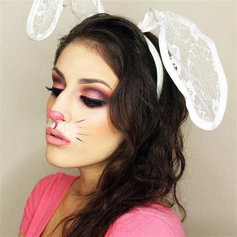 Face Makeup For Bunny Costume Saubhaya Makeup