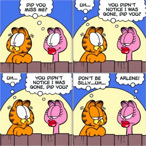 Garfield Comic On Instagram Poor Arlene Garfield Lovable Lazy