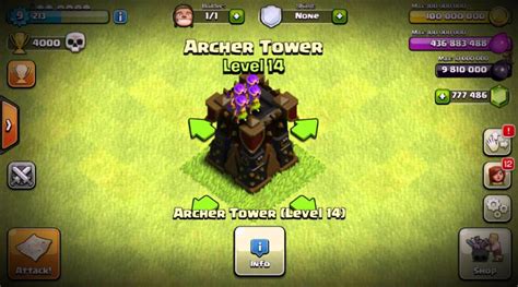 Clash of clans - Archer tower level 14 ! - YouTube