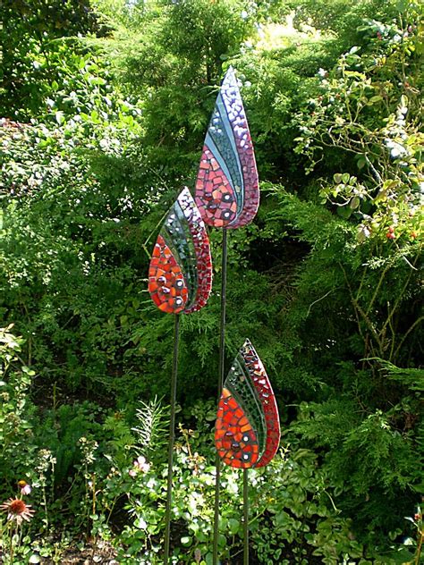 Katie Green Mosaics Mosaic Garden Art Mosaic Art Garden Art Sculptures