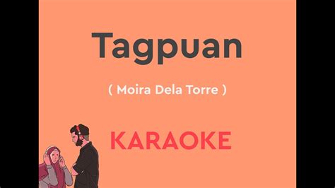 Tagpuan With Lyrics With Chords By Moira Dela Torre Karaoke Version