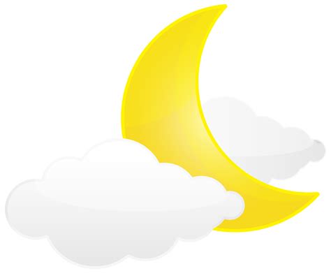 Moon With Clouds Png Transparent Clip Art Image Gallery Yopriceville