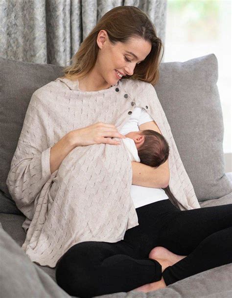 Oatmeal Textured Breastfeeding Cover Shawl In 2020 Breastfeeding