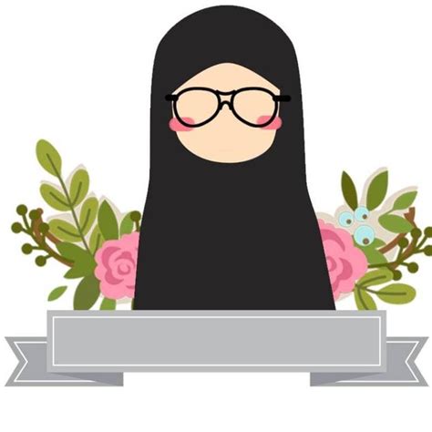 Gambar Kartun Muslimah Berkacamat 7 Di 2019 Gambar Kartun Dan Desain