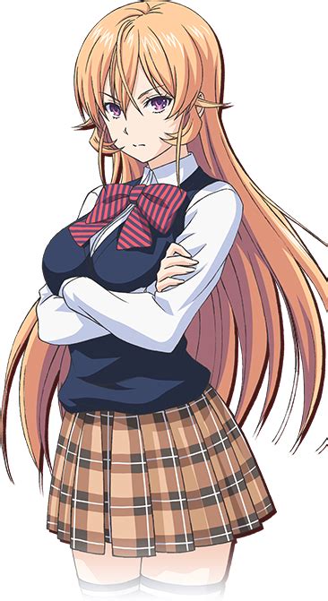Shokugeki No Soma Alice Nakiri Kawaii Anime Girl Emo Anime Girl