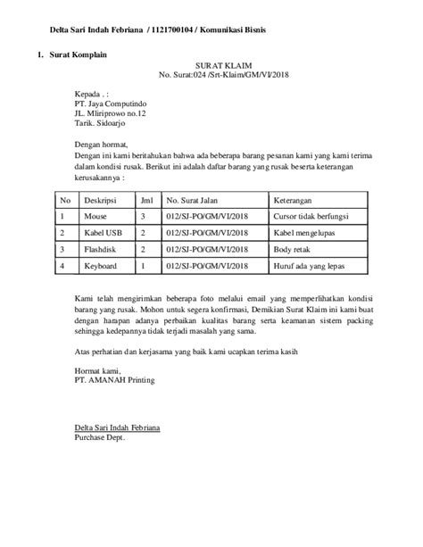 Jawatan kosong perkongsian contoh surat kiriman rasmi terbaik untuk pelbagai format dan tujuan. 2021 Contoh Surat Balasan Aduan Tahun Ini | Lucn.us - Media Berbagi Online