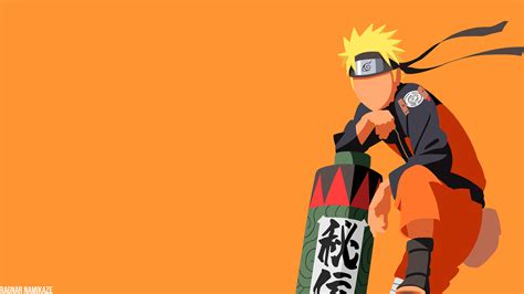 Naruto Uzumaki Minimalist Wallpaper Hd Minimalist 4k