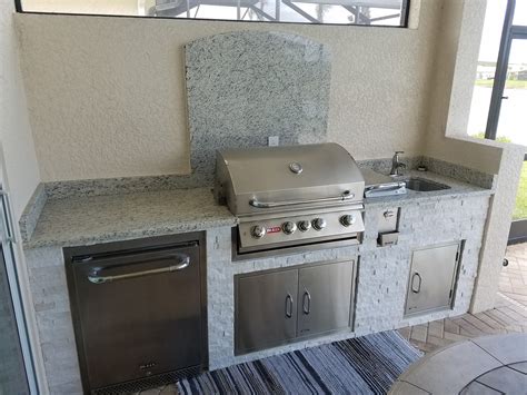 Diy backsplash ideas are definitely doable for amateurs and will help you to add a bit of personality to your kitchen. Summer Outdoor Kitchen of Materita in Pelican Preserve of ...