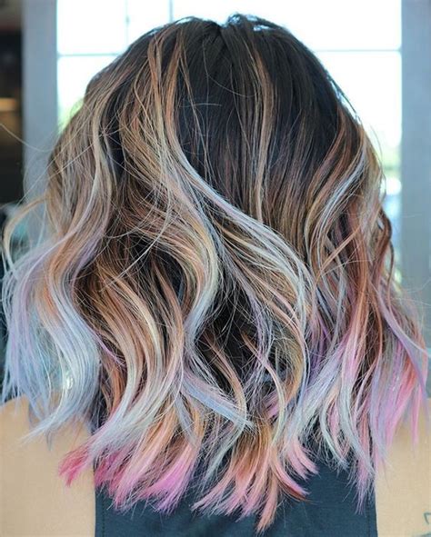This Pastel Rainbow Hair Trend Is The Epitome Of Summer Glam Pastel