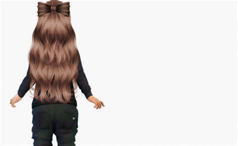 Ade Liza Bow Hair Toddler Version At Simiracle Sims 4