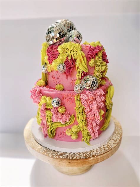 Disco Shag In 2023 Bachelorette Cake Unconventional Wedding Cake Cool Birthday Cakes