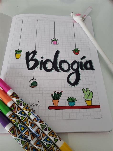 Cuaderno Biología Marcas De Cuadernos Caratulas De Matematicas Free