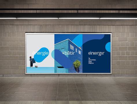 Énergir On Behance Corporate Design Environmental Design Poster Design