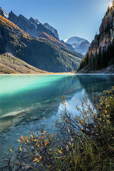 Scenic Lake Louise In Banff National Park Photograph By Pierre Leclerc