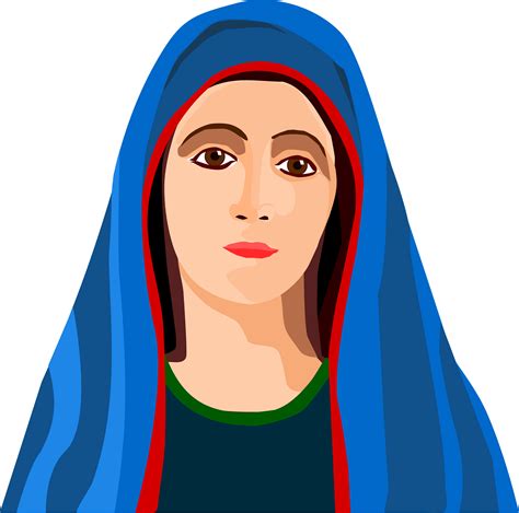Blessed Virgin Mary Clip Art N12 Free Image Download Clip Art Library
