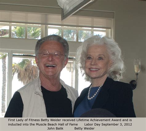 First Lady Of Fitness Betty Weider Received Lifetime Achievement Award