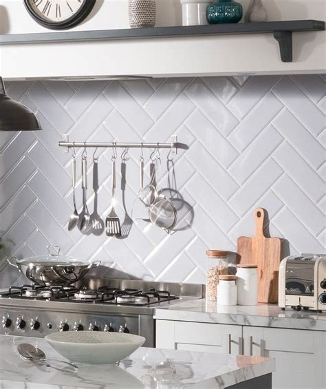 Diamante Pastel Mist Tile Kitchen Wall Tiles Topps Tiles