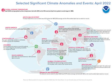 Assessing The Global Climate In April 2022 News National Centers