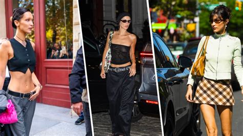 style inspiration courtesy of bella hadid off duty model outfits