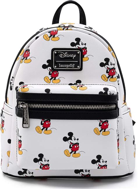 Loungefly Disney Mickey Mouse All Over Print Mini Backpack
