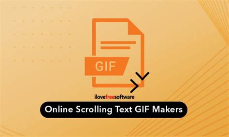 Spinbot is a free, automatic article spinner that will rewrite human readable text into additional, intelligent, readable text. 4 Online Scrolling Text GIF Maker Free Websites