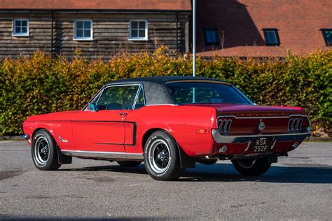 1968 Ford Mustang 289 Hardtop For Sale By Auction In Romsey Hampshire United Kingdom