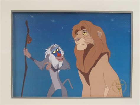 Walt Disney The Lion King Exclusive Commemorative Lithograph 1995 4708153560