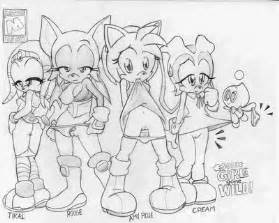 Post Amy Rose Chao Cheese The Chao Cream The Rabbit Rouge The Bat Sonic Heroes Sonic The