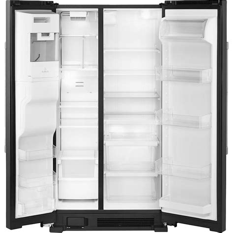 Maytag 245 Cu Ft Side By Side Refrigerator Black At Pacific Sales