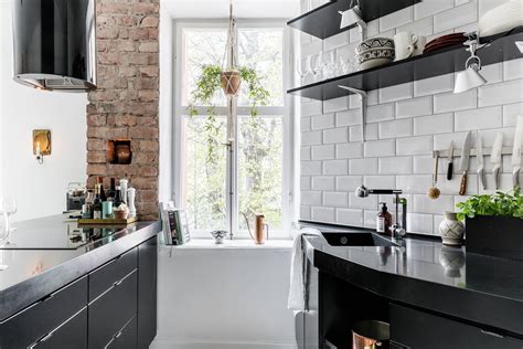 Cocina americana de estilo nórdico. - Interiores Chic ...