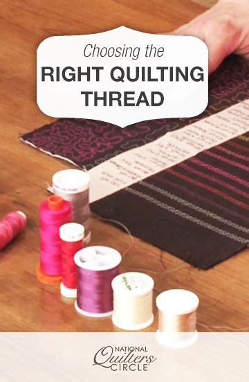 Choosing The Right Quilting Thread Quilting Thread Hand Quilting