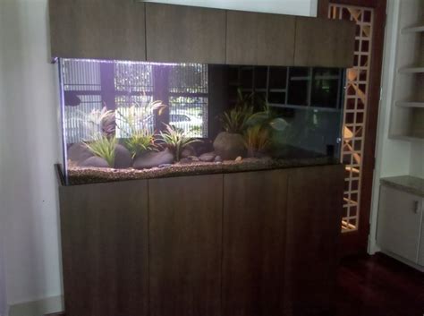It fits the tank perfectly and is a nice deep gray color. jhenry765653's image | Custom aquarium, Fish tank stand ...