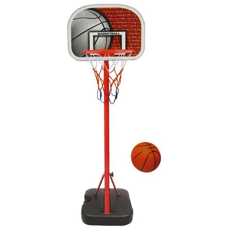Portable Free Standing Basketball Hoop Net Set Kids Backboard Stand