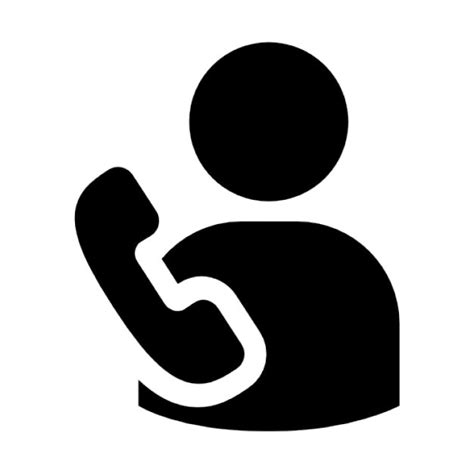 User At Phone Icons Free Download