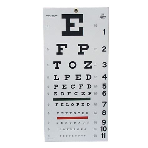 Hotv Eye Chart 10 Ft Precision Vision Zoo Internships Hamilton Abigail