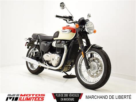 2018 Triumph Bonneville T100 Motocyclettes Motos Illimitées