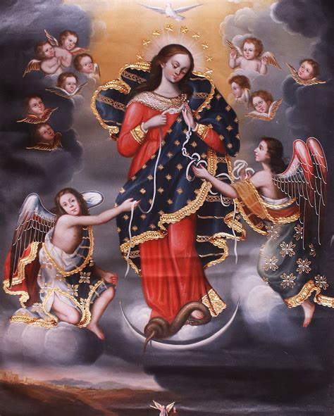 Virgen Desatanudos David Chávez Galdos