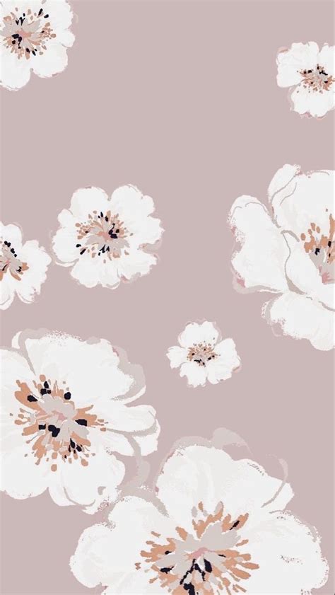 Flower Background Simple Iphone Wallpaper Flower Background